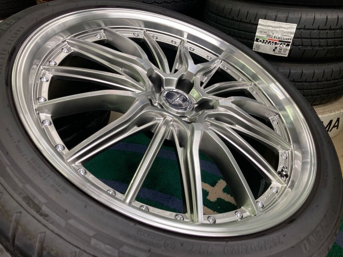 深リム 良好品】ドルフレン ヒューヴァー 20in 8.5J +35 PCD114