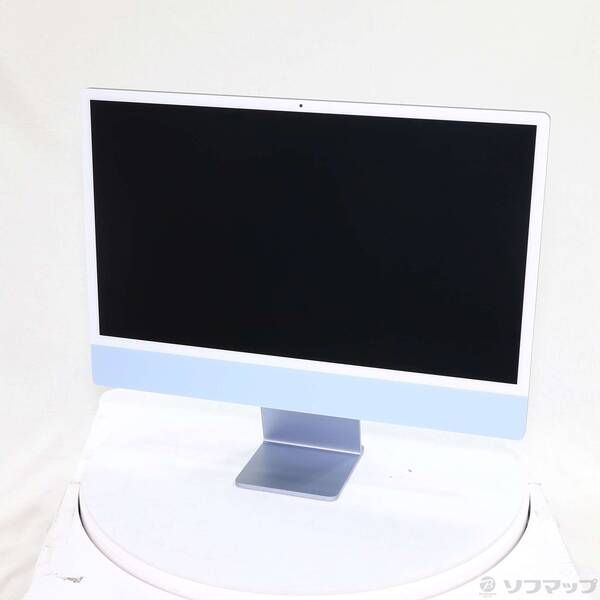 【元展示品】Apple iMac M1 24インチ 8/256GB ブルー 展示品】iMac 24