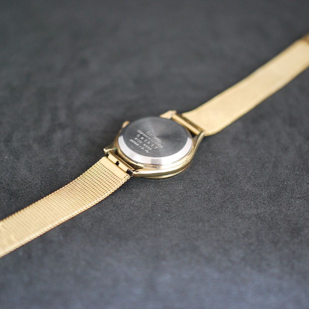 3-2253 SEIKO クォーツ18K 4130-6010レディース腕時計 3-2253 SEIKO クォーツ18K 4130-6010レディース腕時計 3-2253