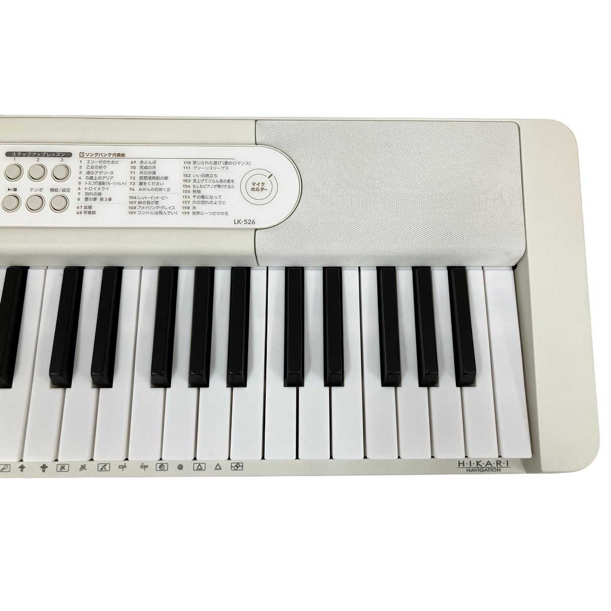 CASIO LK-526 光ナビゲーションキーボード デジタルキーボード