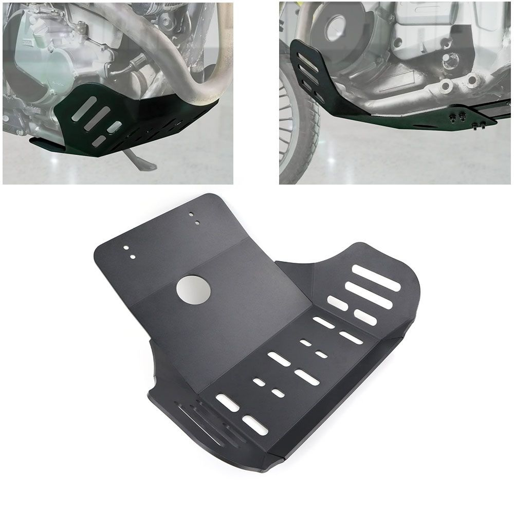 バイク 二輪アクセサリー エンジン保護カバー シャーシアンダーガード スキッドプレート スズキDR650 DR 650 1996-2025 アルミニウム合金