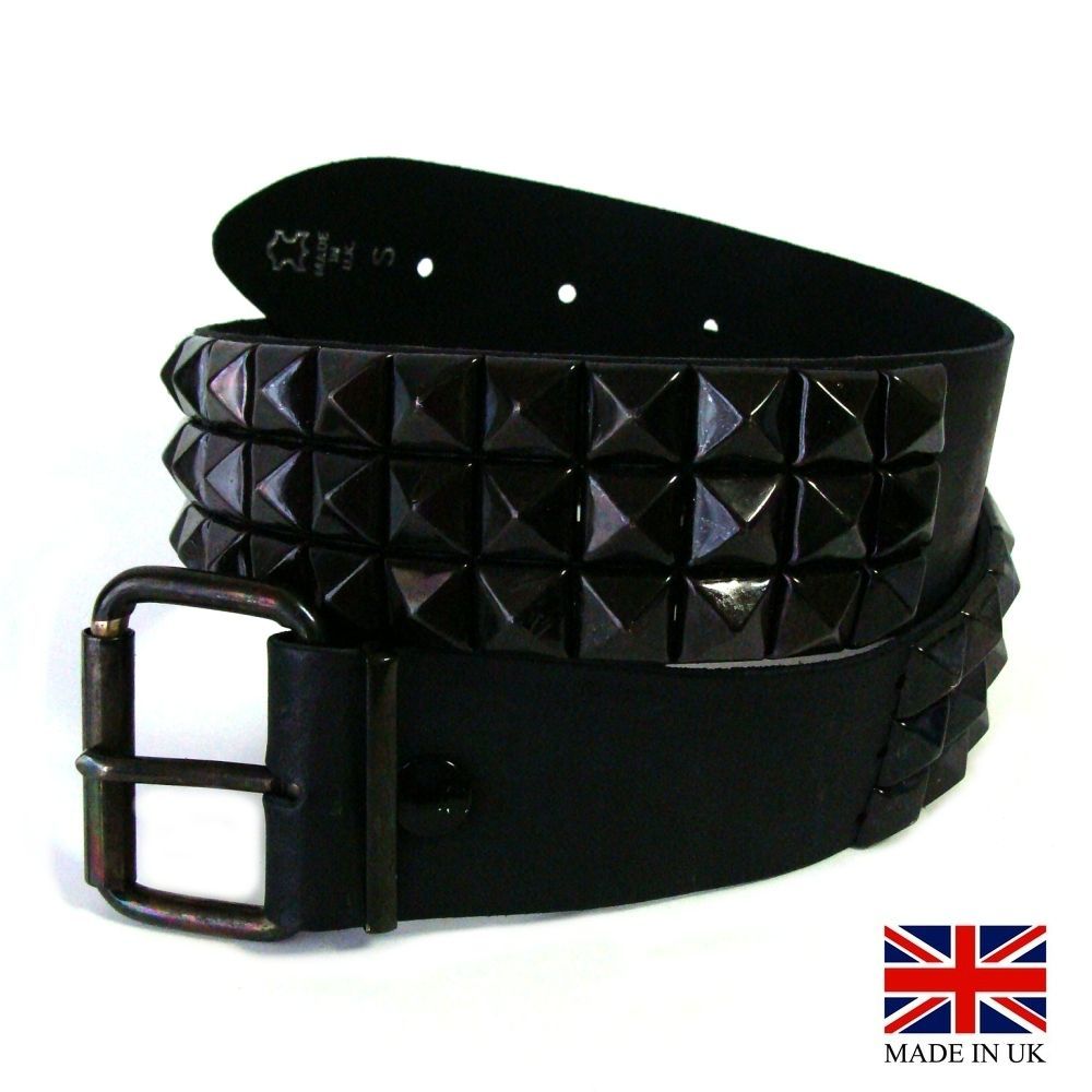 イギリス製 2-Row Large Pyramid Stud Belt 2連ラージ ピラミッド