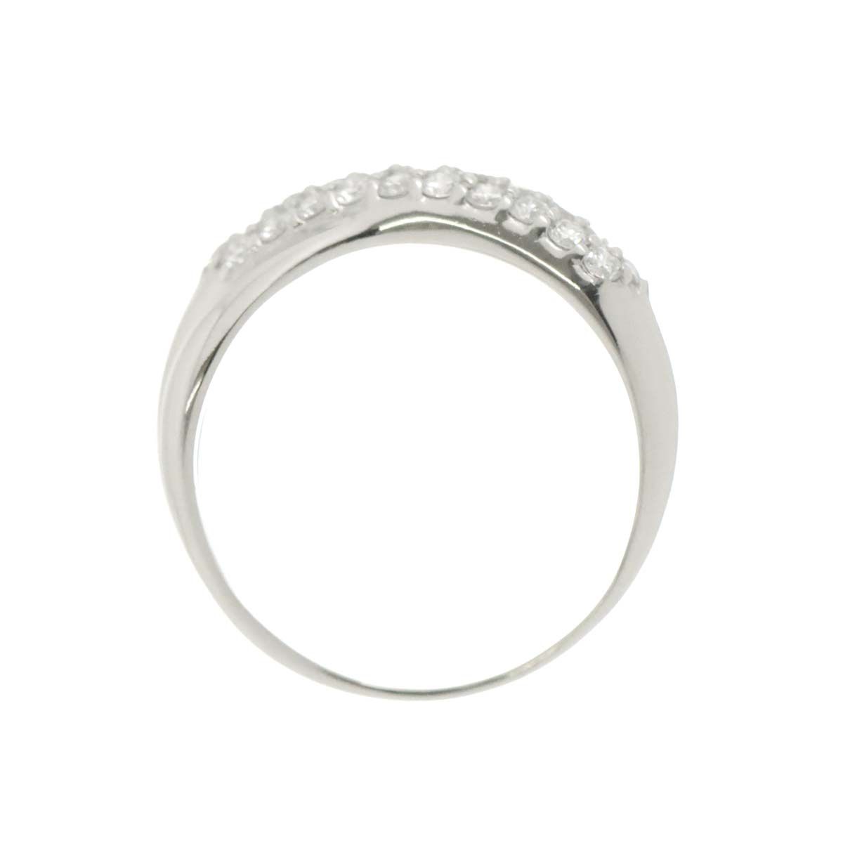 リング 11号 ダイヤ 0.52ct Pt プラチナ 指輪 Diamond Ring 90278096  