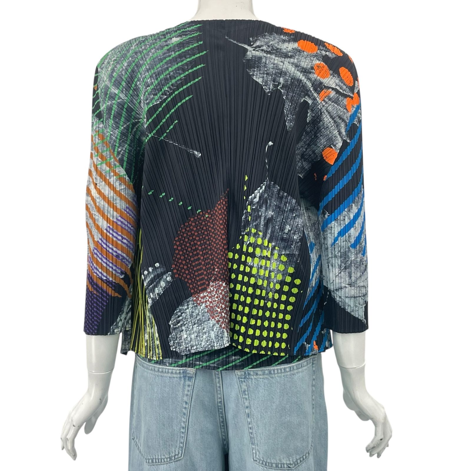 プリーツプリーズ　カットソー&カーディガン　アンサンブル 新品同様 ISSEY MIYAKE イッセイミヤケ PLEATS PLEASE プリーツ