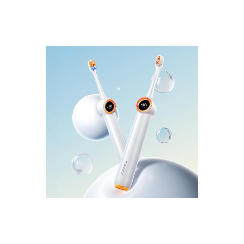 2024最強バブル洗浄 歯茎に優しいケア】RANVOO 電動歯ブラシ ソニック