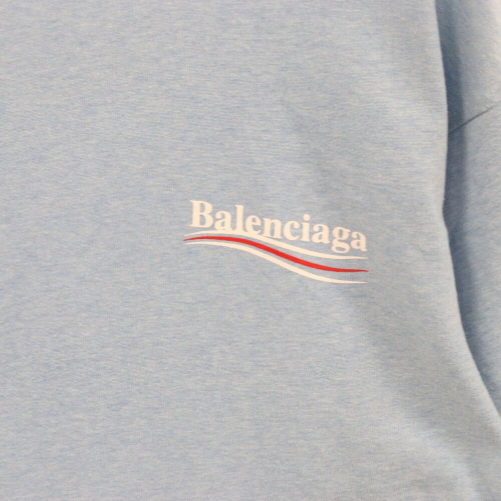 BALENCIAGA (バレンシアガ) 20SS POLITICAL CAMPAIGN LOGO TEE