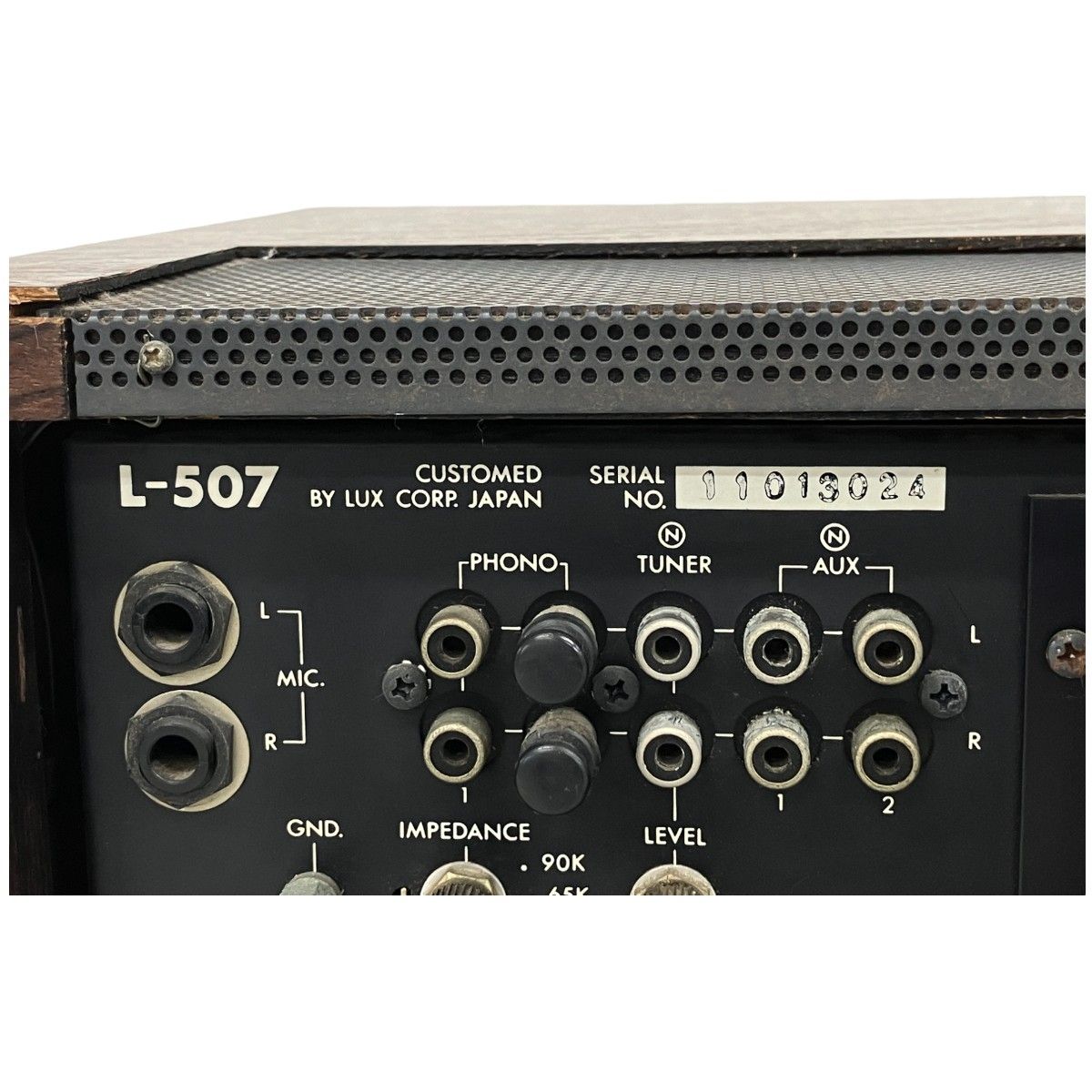 LUXMAN ラックスマン L-507 ステレオ プリメインアンプ 音響機材 ジャンク K9290659 - メルカリ