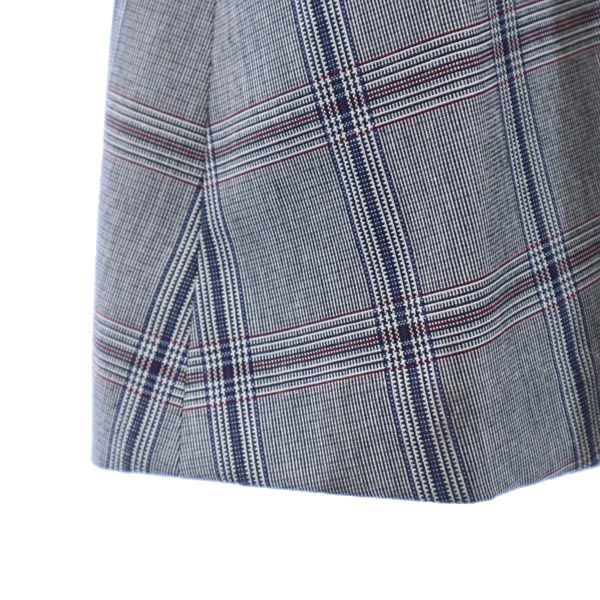 ブルーレーベルクレストブリッジ 三陽商会 七分袖 チェック柄