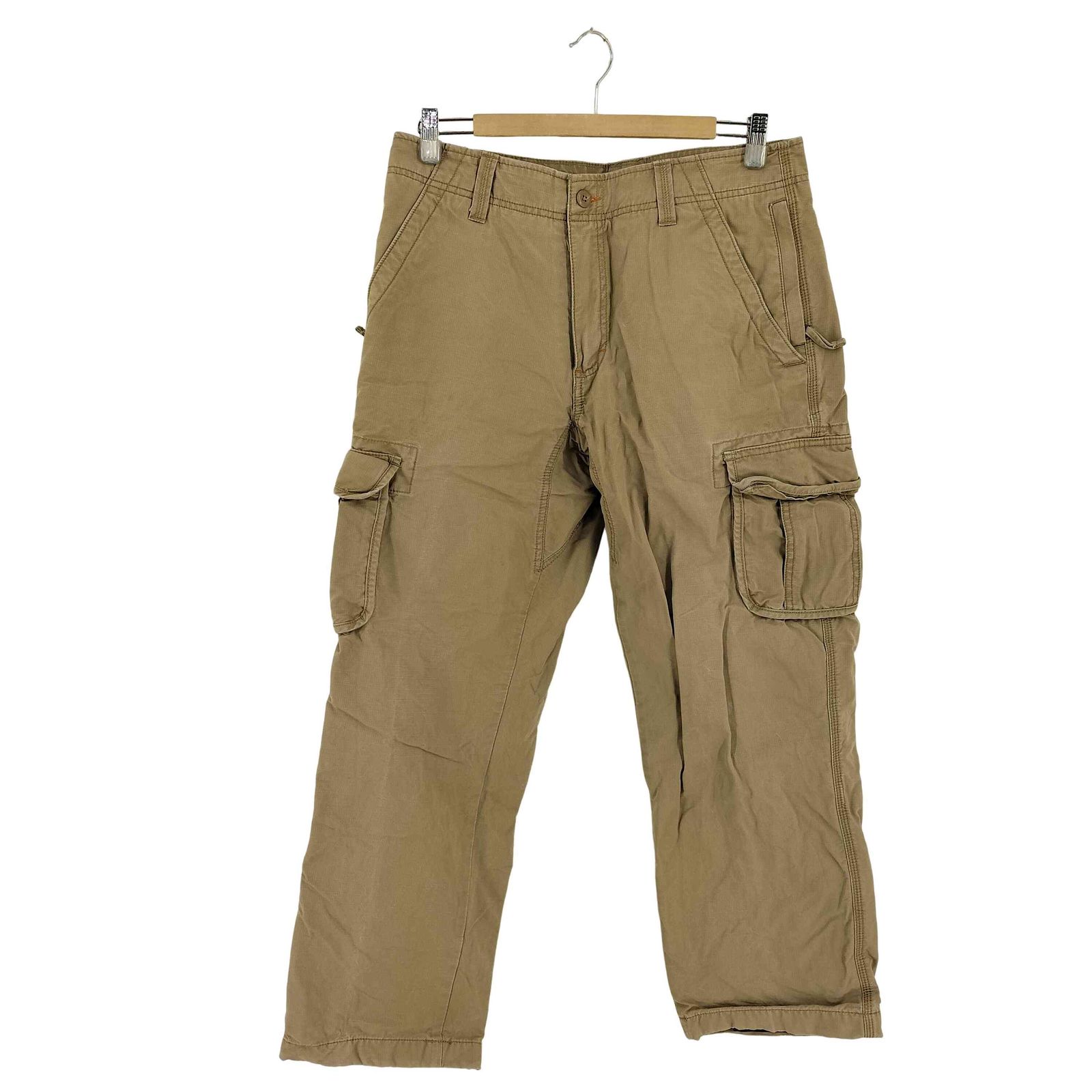 エルエルビーン L.L.Bean チェックライナー カーゴパンツ メンズ 32X30 