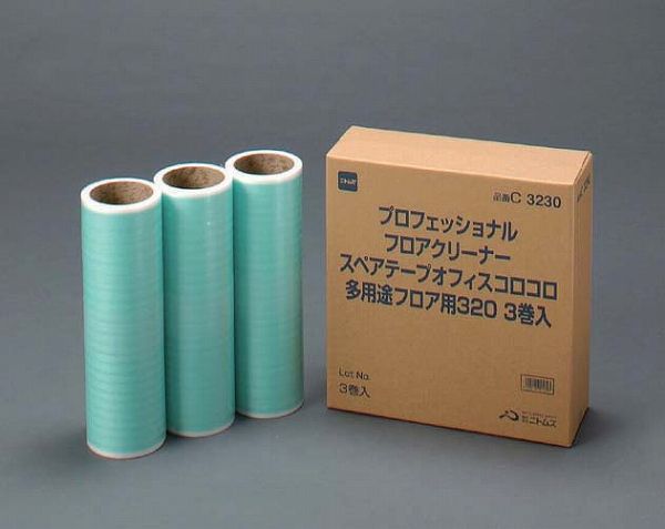 (業務用30セット) ニトムズ スペアテープフローリング 3巻入C3210 ニトムズ ニトムズ コロコロ スペアテープ フロアクリン 30