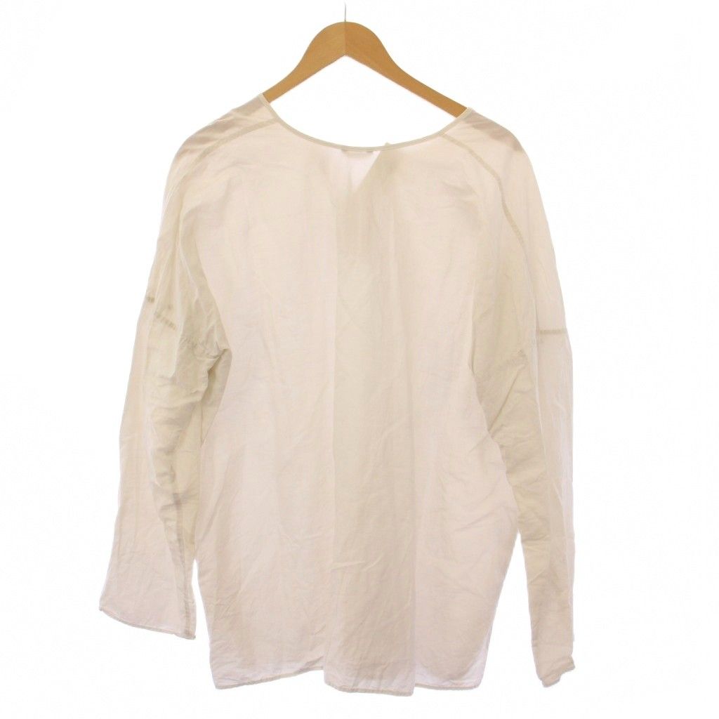 アーツアンドサイエンス / リネンシャツ 長袖 ベージュ麻