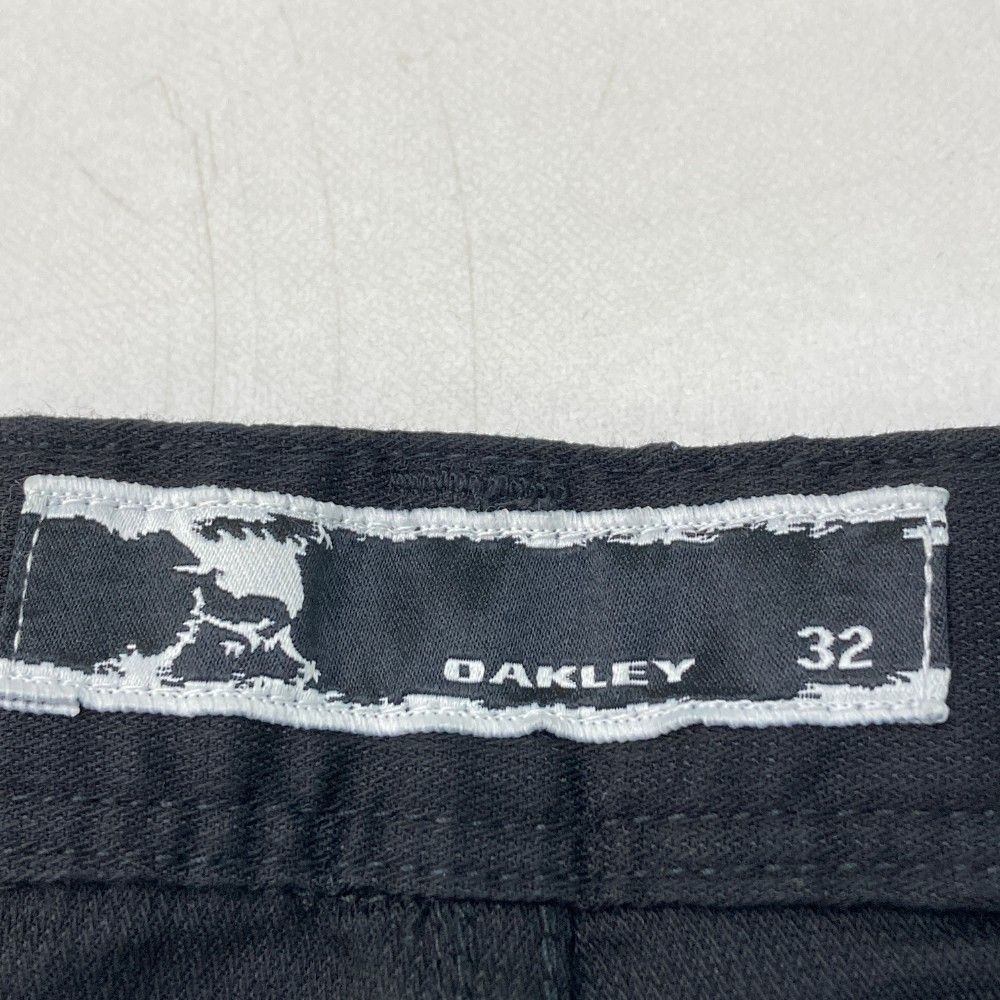 OAKLEY オークリー ゴルフ スカル 刺繍 Skull Bellows Z-3D Tapered 422572 ストレッチ テーパード パンツ スラックス 黒31▲032▼2572bk31 OAKLEY オークリー ゴルフ パンツ スカル ブラック 刺繍 32 オークリー