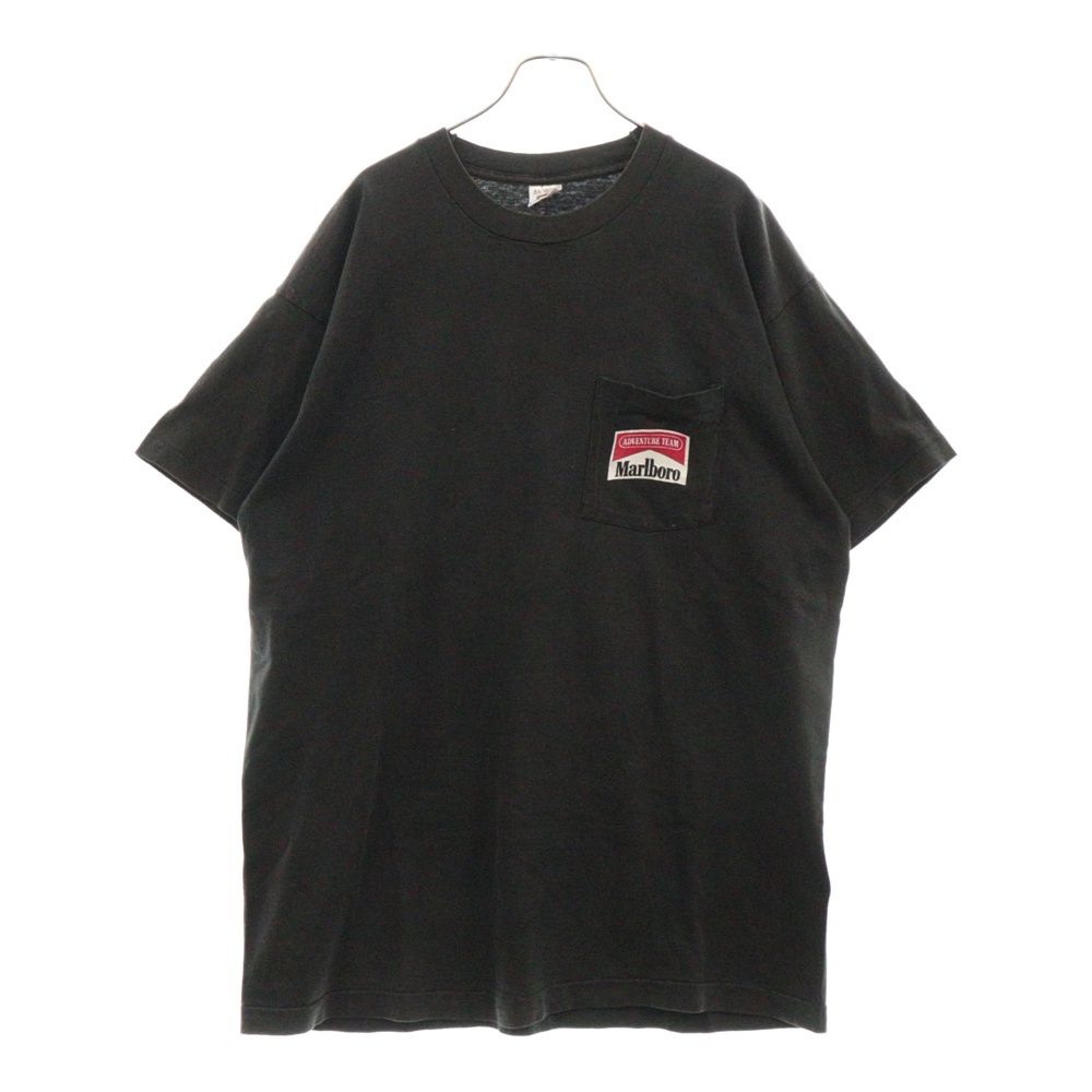 VINTAGE (ヴィンテージ) 90s MARLBORO SNAKE PASS マルボロ スネーク パス Tシャツ 半袖 カットソー ブラック -  メルカリ