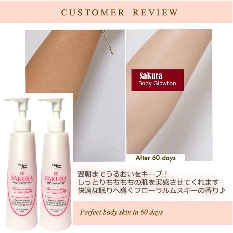 ハーブガニクスジャパン【日本製】サクラボディローション 300ml
