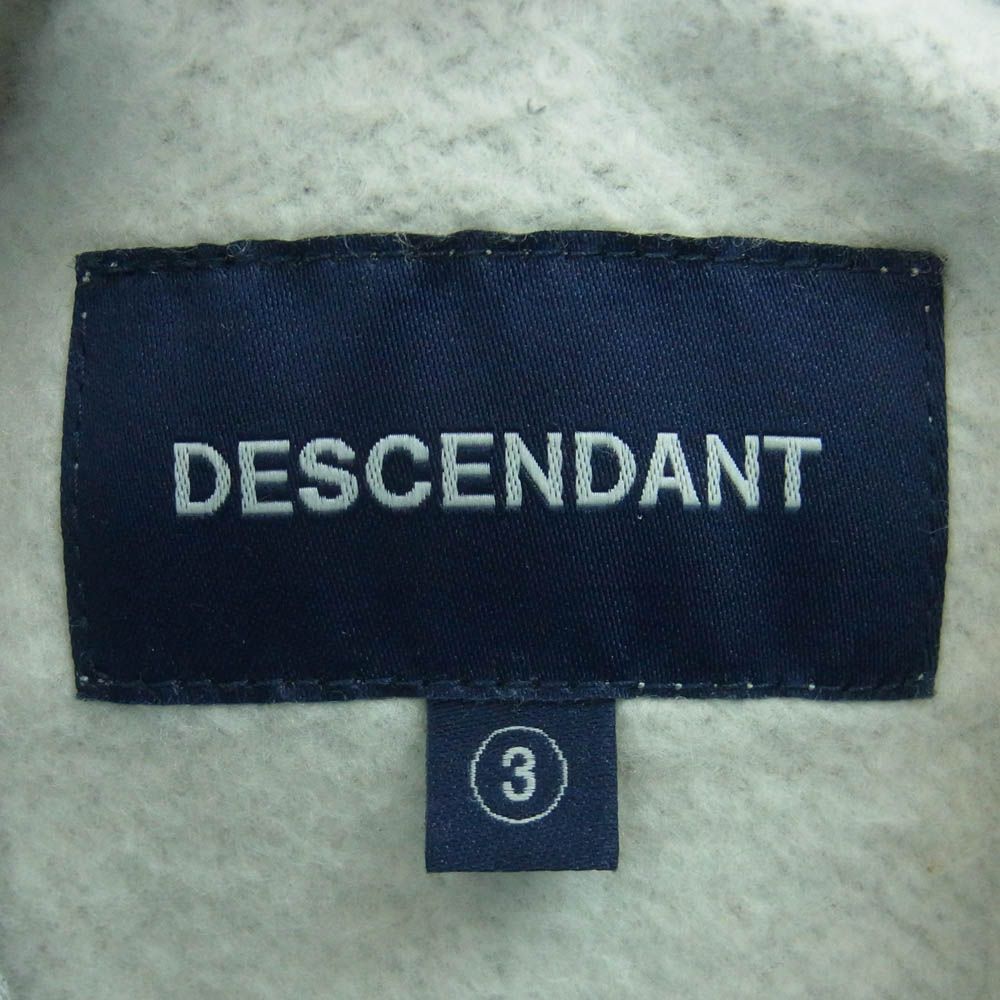 DESCENDANT ディセンダント 242ATDS-HPM02S SPYHOP HOODY バック  