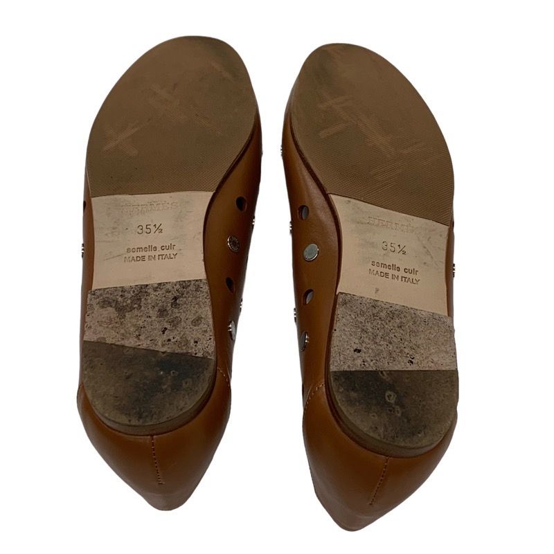 エルメス　フラットシューズ　セリエ　37.5 エルメス フラットシューズ セリエ 37.5 エルメス フラットシューズ