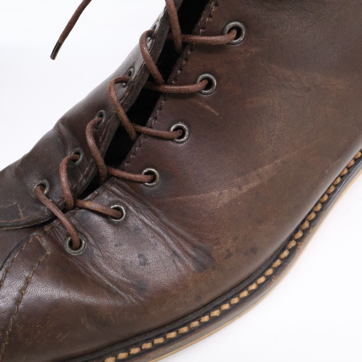 Silvano Mazza シルバノマッツァ スクエアトゥ レースアップ