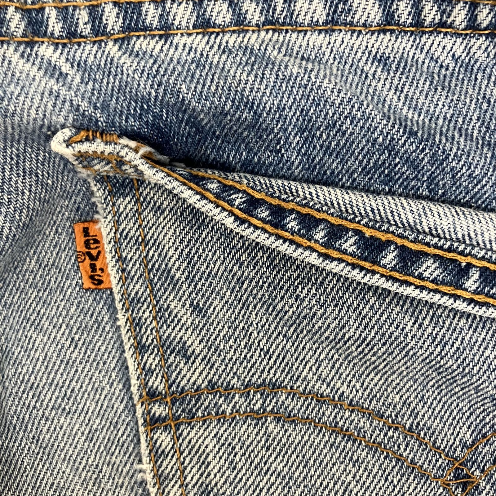 90s USA製 リーバイス505 オレンジタブ W36 90年代 Levi's リーバイス 505 ブラックデニムパンツ オレンジタブ