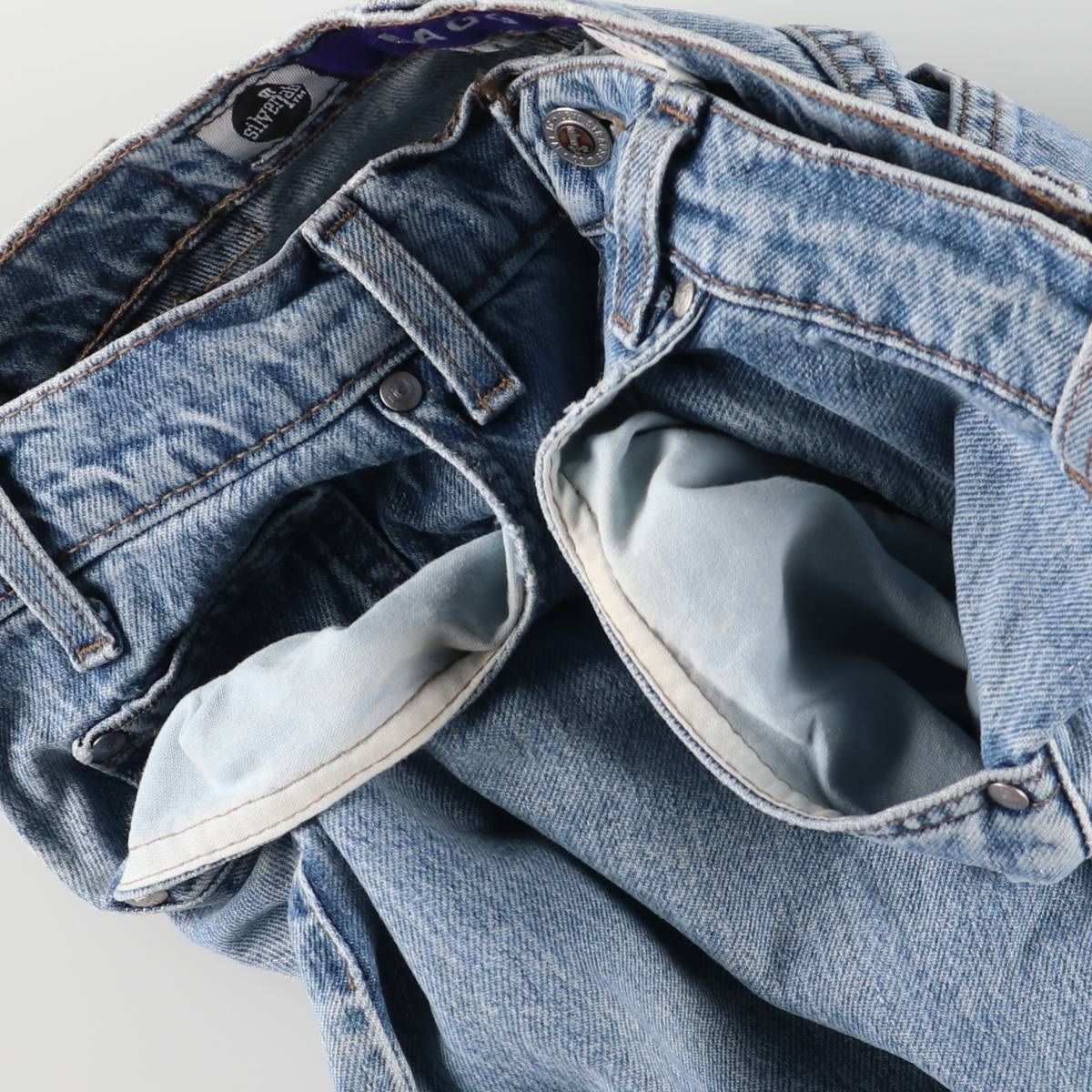 古着 90年代 リーバイス Levi s SILVER TAB シルバータブ BAGGY バギー テーパードデニムパンツ メンズw34相当 evb031023 KIN-KAAI_COM