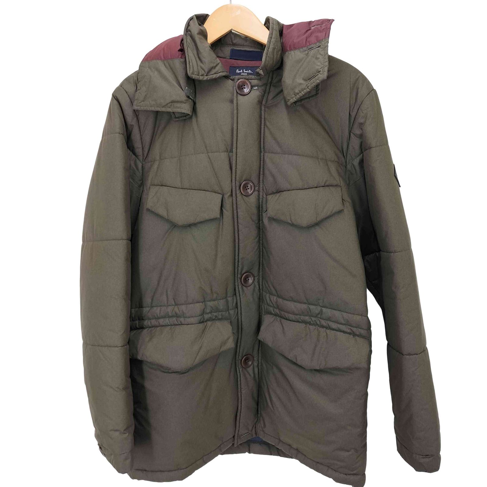 ポールスミス Paul Smith JEANS PRIMALOFT フーデッド 中綿 ジャケット 