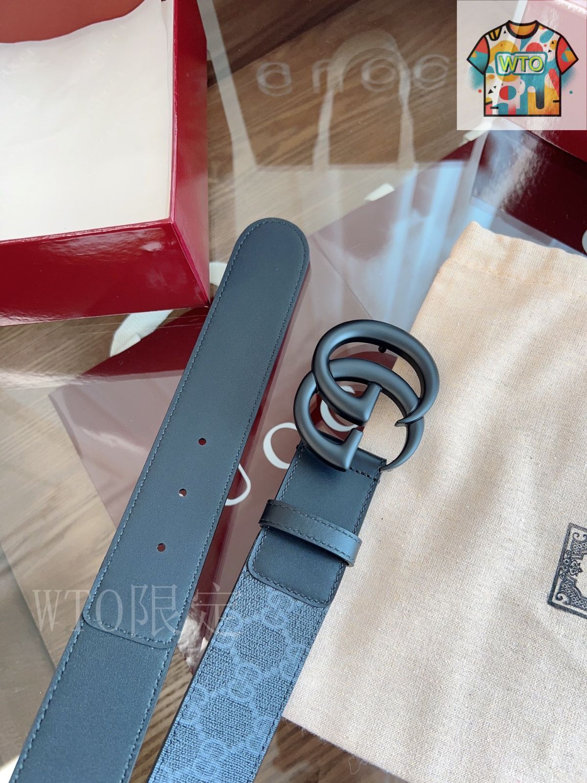 今日特価】GUCCI グッチ レザーベルト-2 - メルカリ