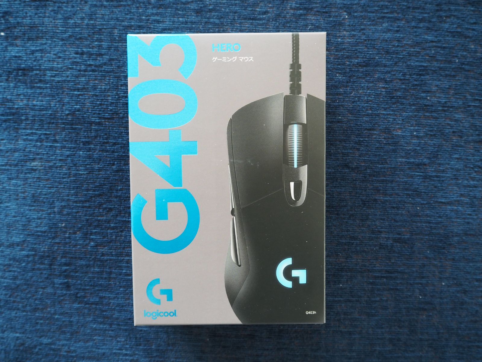 最旬トレンドパンツ ゲーミング マウス Logicool G 有線 G403h HEROセンサー エルゴノミクス LIGHTSYNC RGB  6個プログラムボタン 軽量 87g 国内正規品 discoversvg.com