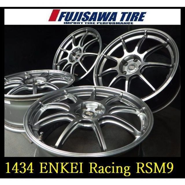 1434】◇ENKEI Racing RSM9◇19x8J/8.5J 5穴 PCD112 +50/+45◇4