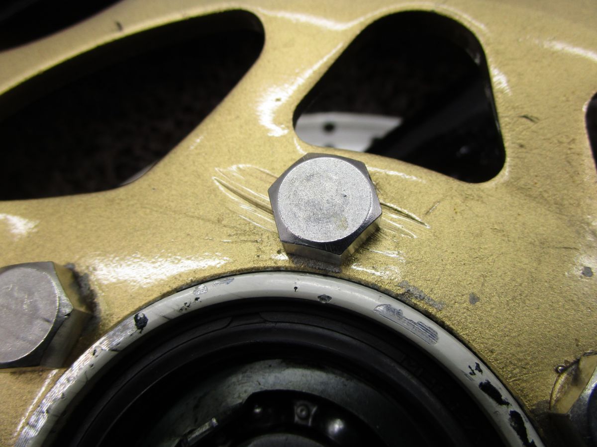 FZR250R フロントホイール ディスク □A1013！3LN ヤマハ 【 1HX