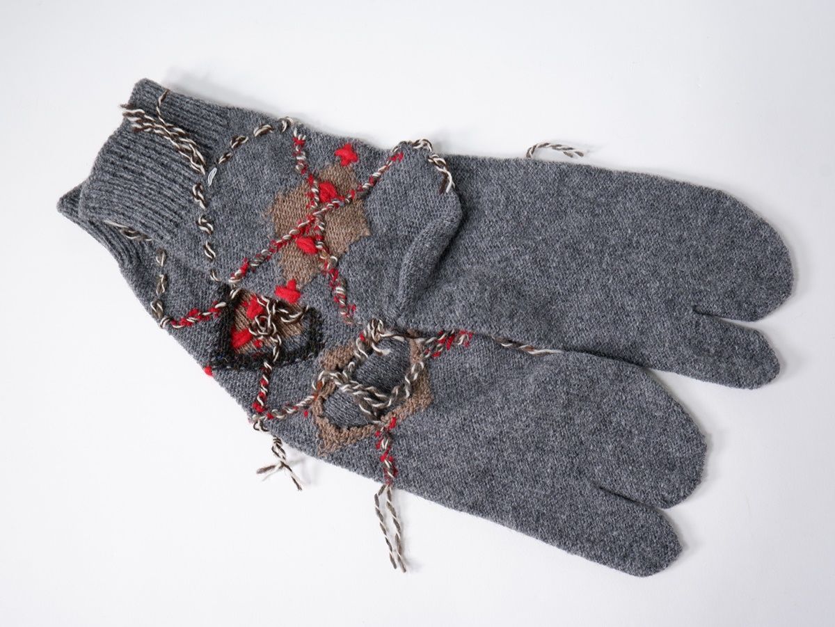 普段使い Maison Margielaメゾンマルジェラ 2025AWアーガイルニットTABI足袋ソックス M MZCA79122 しかも嬉しい送料無料！