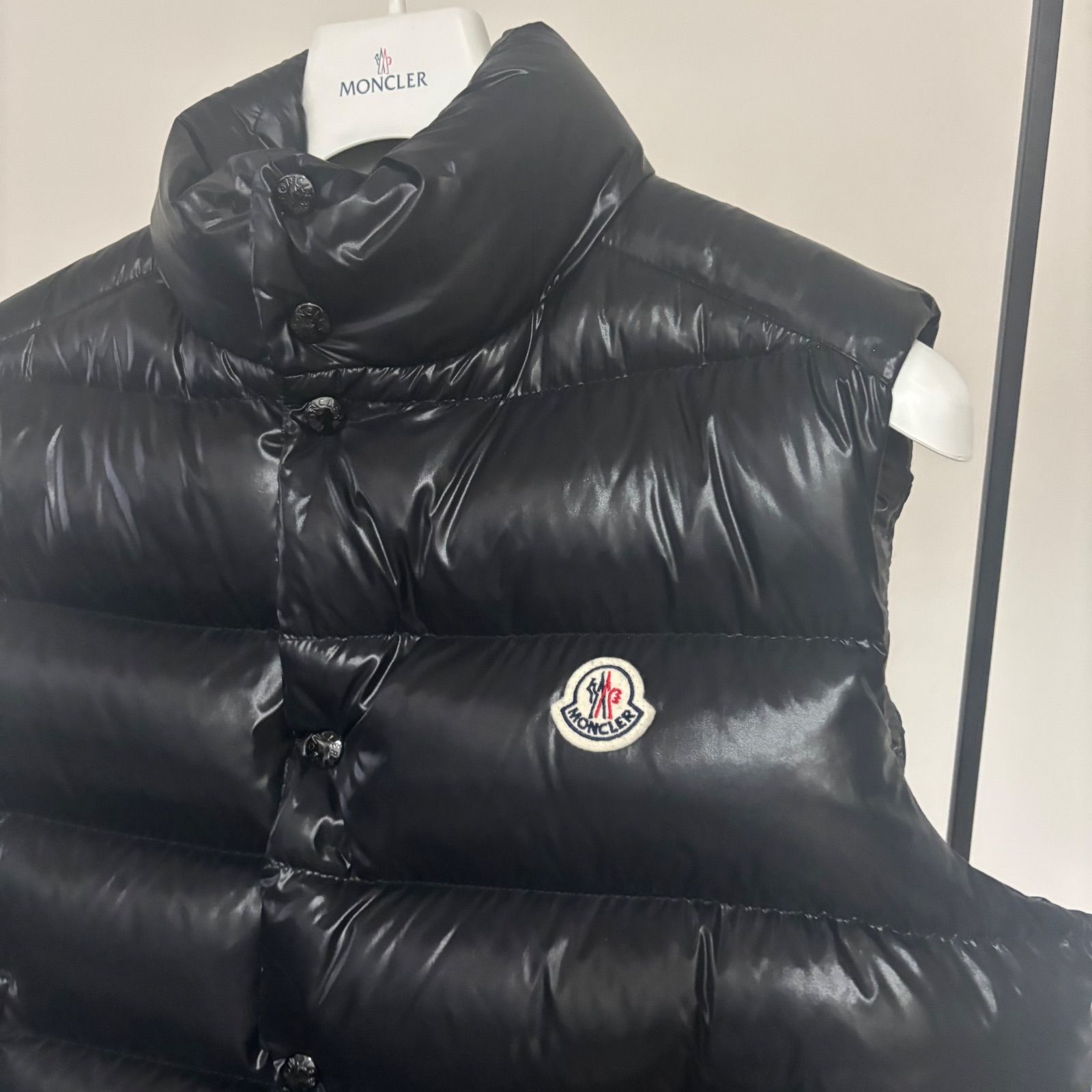 モンクレール MONCLER ダウンベスト TIB 黒 サイズ3 モンクレール☆MONCLER☆TIB☆ブラック☆サイズ3☆ダウンベスト