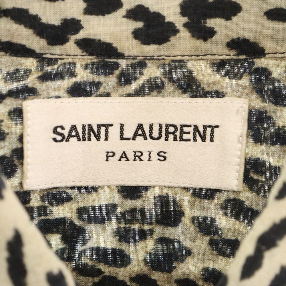 SAINT LAURENT PARIS (サンローランパリ) ベイビーキャット総柄長袖