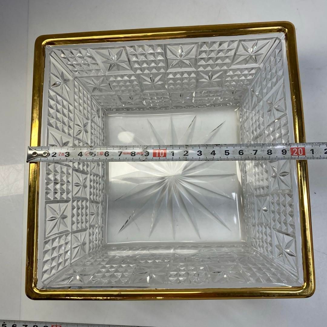 水崎長寿　義山　四方水指　共箱　幅20.7㎝　タコニ　東な6-0711① 水崎長寿 義山 四方水指 共箱 幅20.7㎝ タコニ 東な6-0711① 水崎長寿