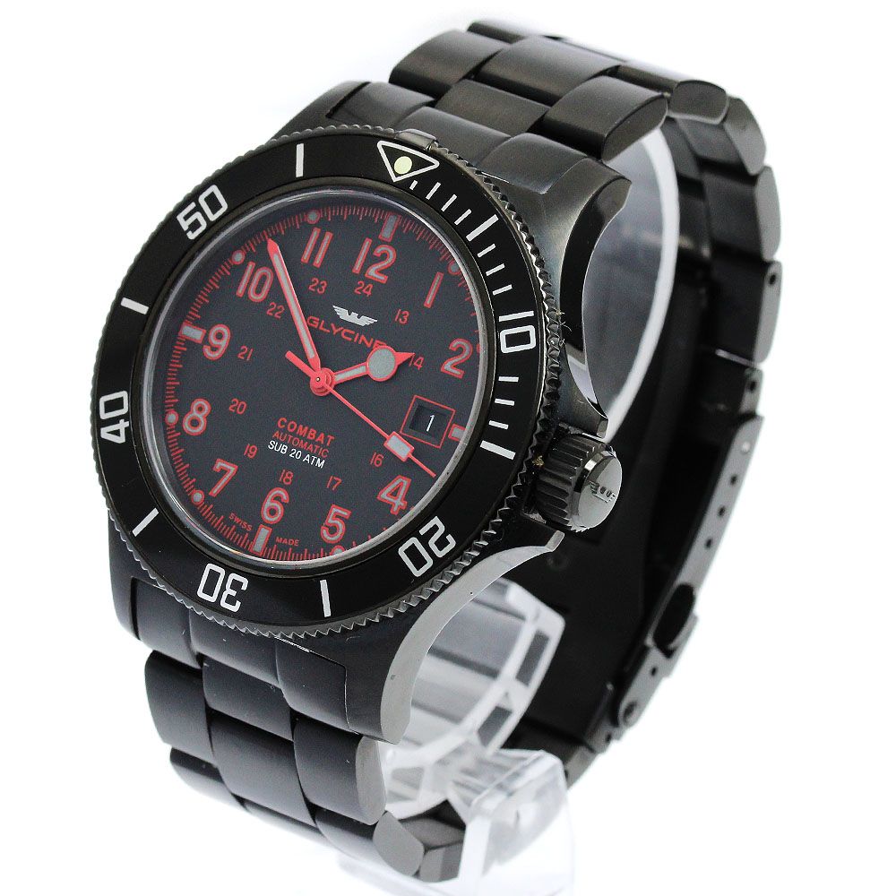 グリシン GLYCINE GL0080 コンバット サブ42 デイト 自動巻き