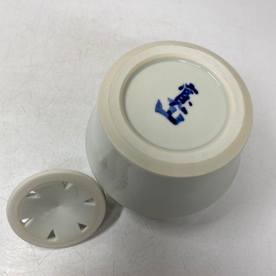 新開寛山造　白磁　香炉　共箱　幅約12㎝　東さ5-0624③ 新開寛山造 白磁 香炉 共箱 幅約12㎝ 東さ5-0624③ - メルカリ