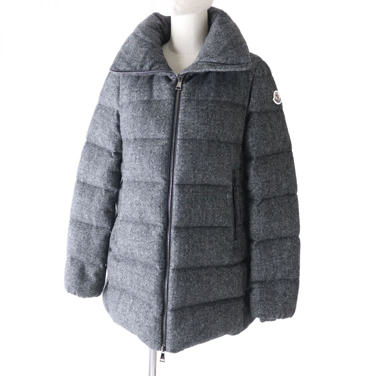 美品 Moncler Torcon ダウンコート グレー 極美品◎21-23AW MONCLER モンクレール TORCON トルコン レディース