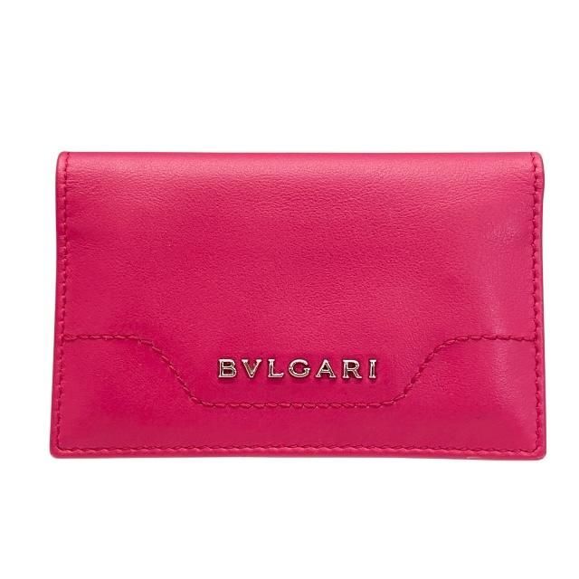 未使用】BVLGARI ブルガリ カードケース パスケース 名刺入れ 未使用】BVLGARI ブルガリ カードケース パスケース 名刺入れ