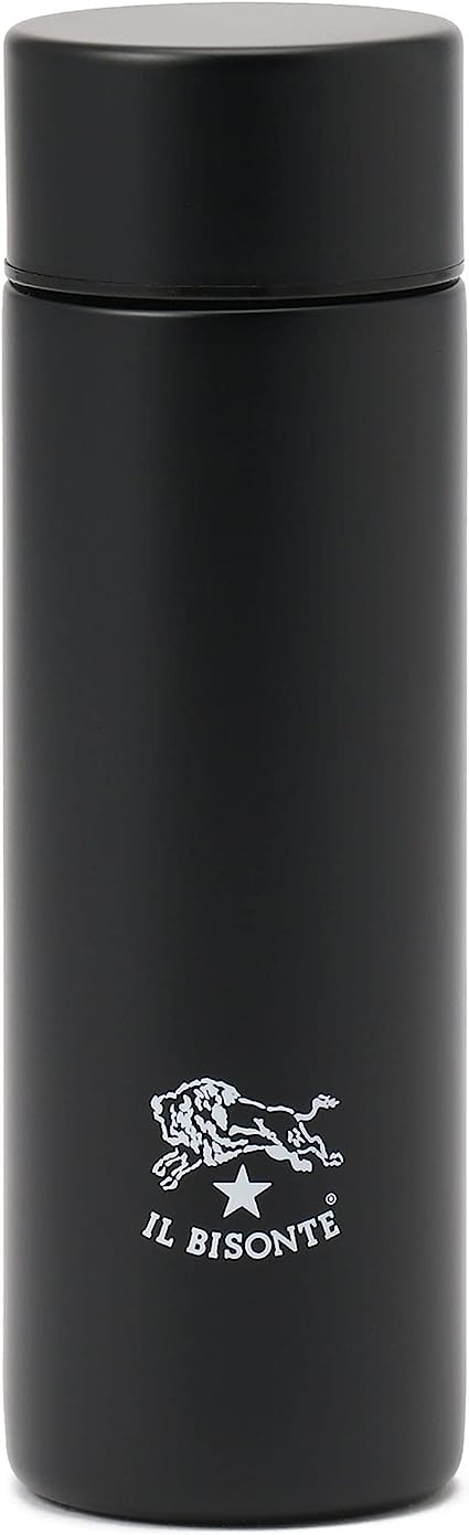 IL BISNOTE (イルビゾンテ)] 水筒 マグボトル ステンレスボトル 真空断熱 保温 保冷 タンブラー ブラック 黒