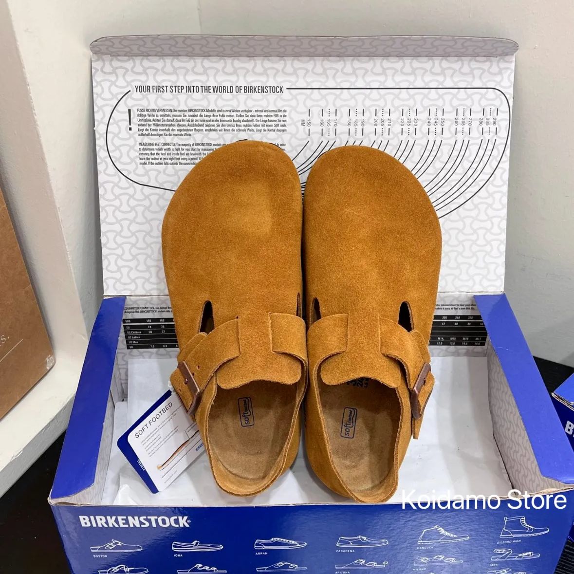 BIRKENSTOCK LONDON Casual Shoes/ビルケンシュトック ロンドン スエード レザー 箱付 ブラウン 男女兼用（35-44）  - メルカリ