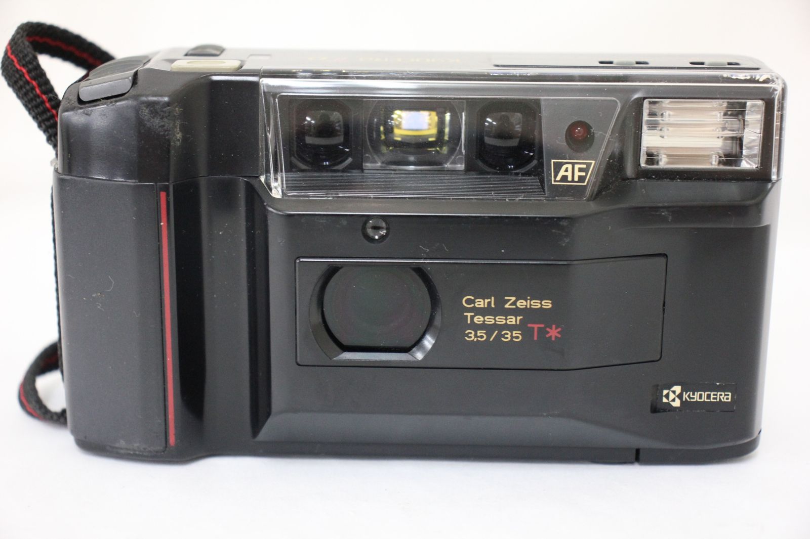 KYOCERA TD Carl Zeiss Tessar 35 mm F 3 5 T ソフトケース付き コンパクトカメラ e 2820