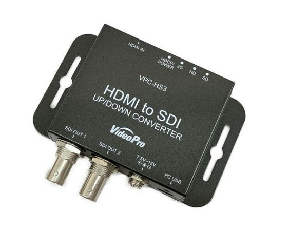 VideoPro VPC-HS3 コンバーター HDMI to SDI コンバート 変換器 映像