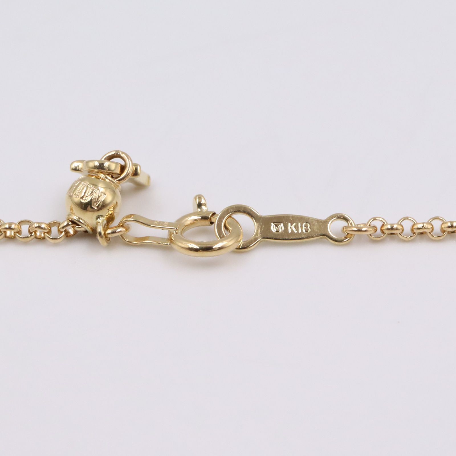 ミキモト MIKIMOTO ネックレス Vコード パール ネックレス 首回り68cm