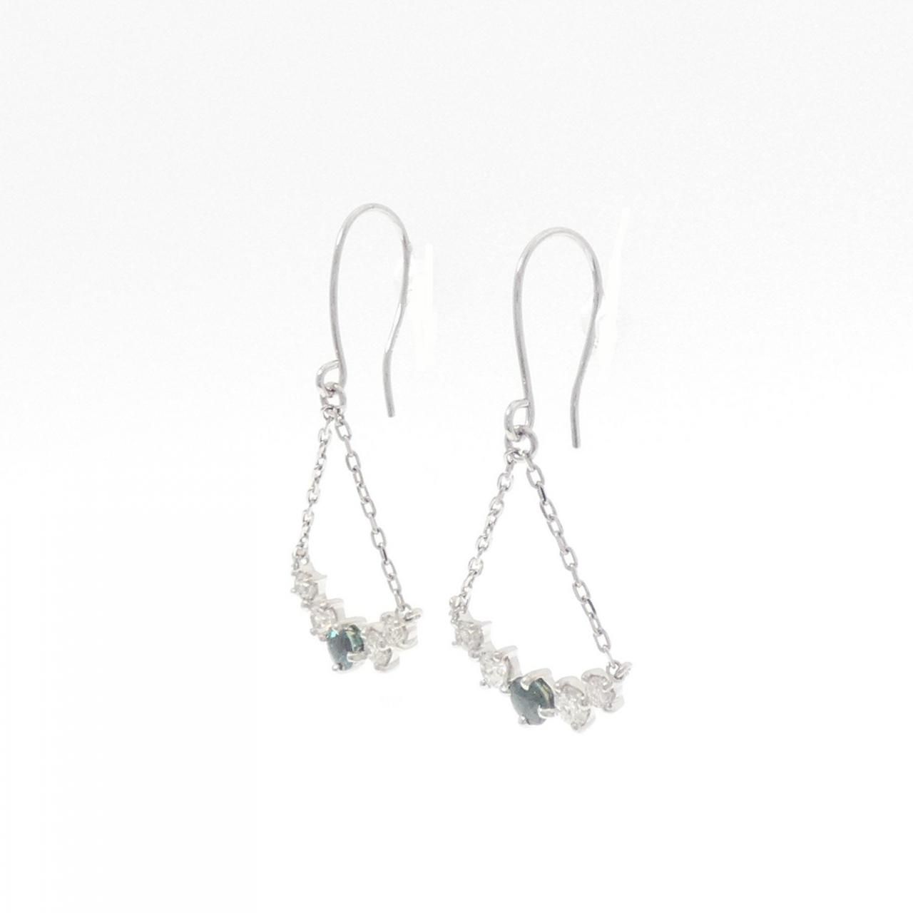 PT900 アレキサンドライト ピアス