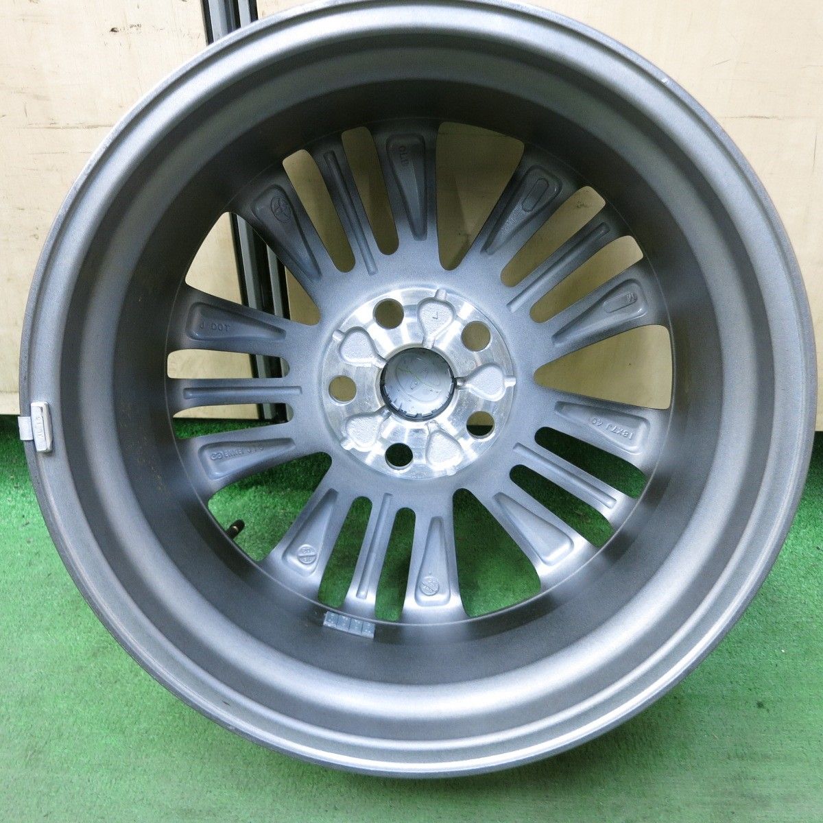 全国配信早速送料無料 ！ 送料無料 新車外し 1本 トヨタ 40系 アルファード ヴェルファイア Zグレード 純正 ホイール 18インチ 18×7J PCD120|5H 5101505ナホ