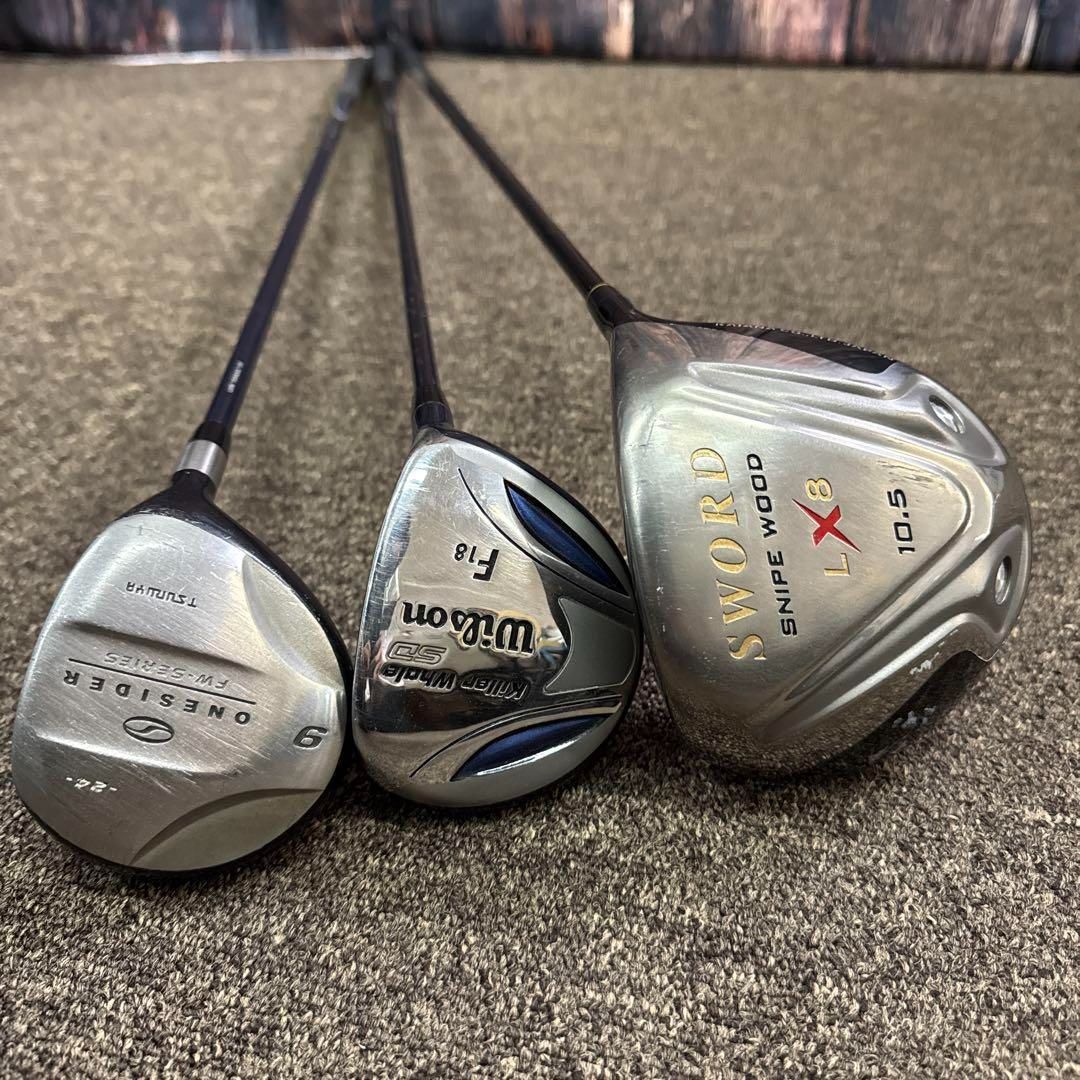 ゴルフクラブ メンズ クラブセット ウィルソン キラーホエール 12本セット ゴルフクラブ メンズ クラブセット ウィルソン キラーホエール