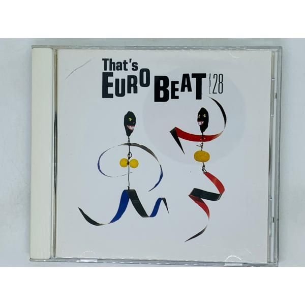 CD THAT'S EUROBEAT VOL.28 / ザッツ ユーロビート / ディスコ