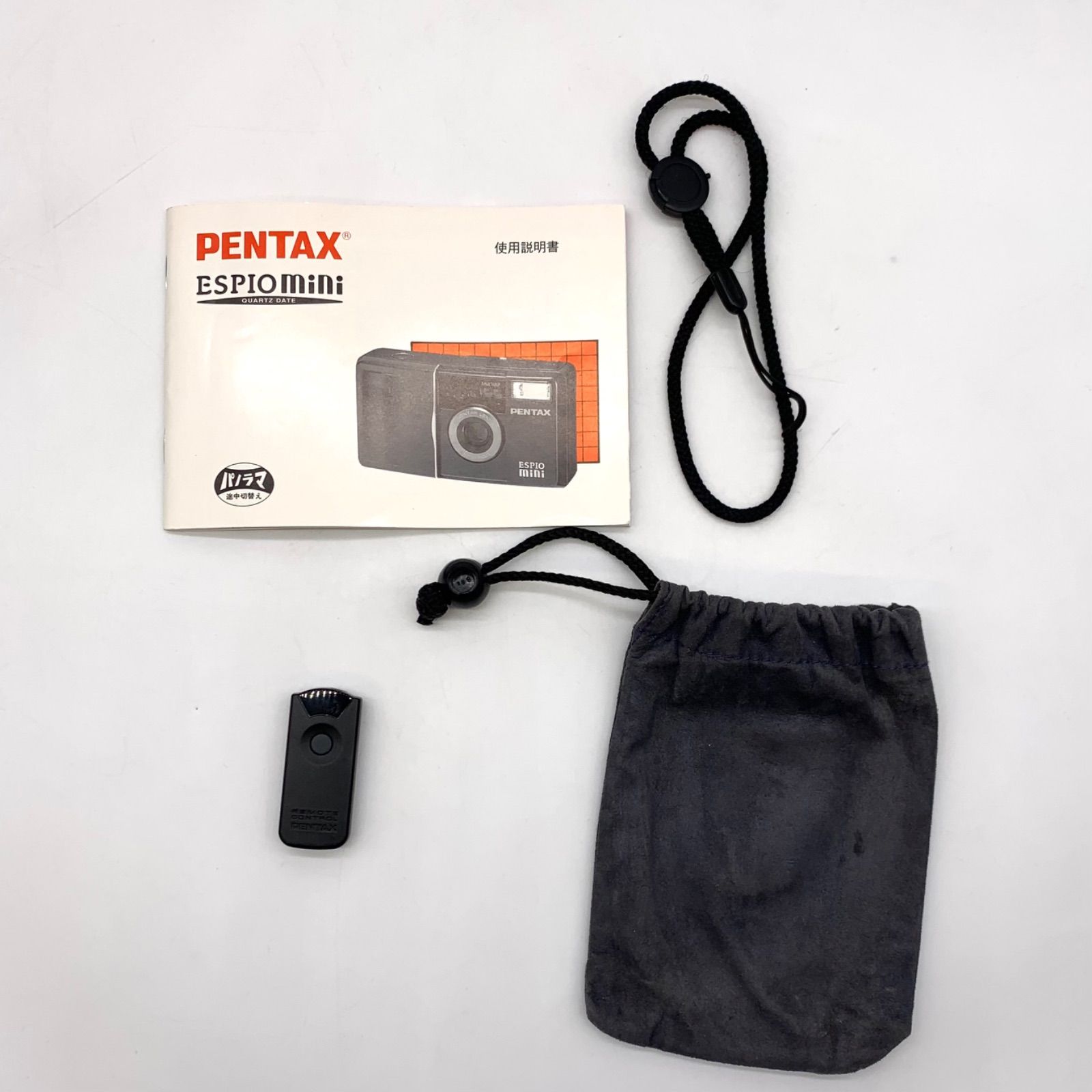 動作未確認】PENTAX フィルムカメラ ESPIO mini アウトレット 動作確認