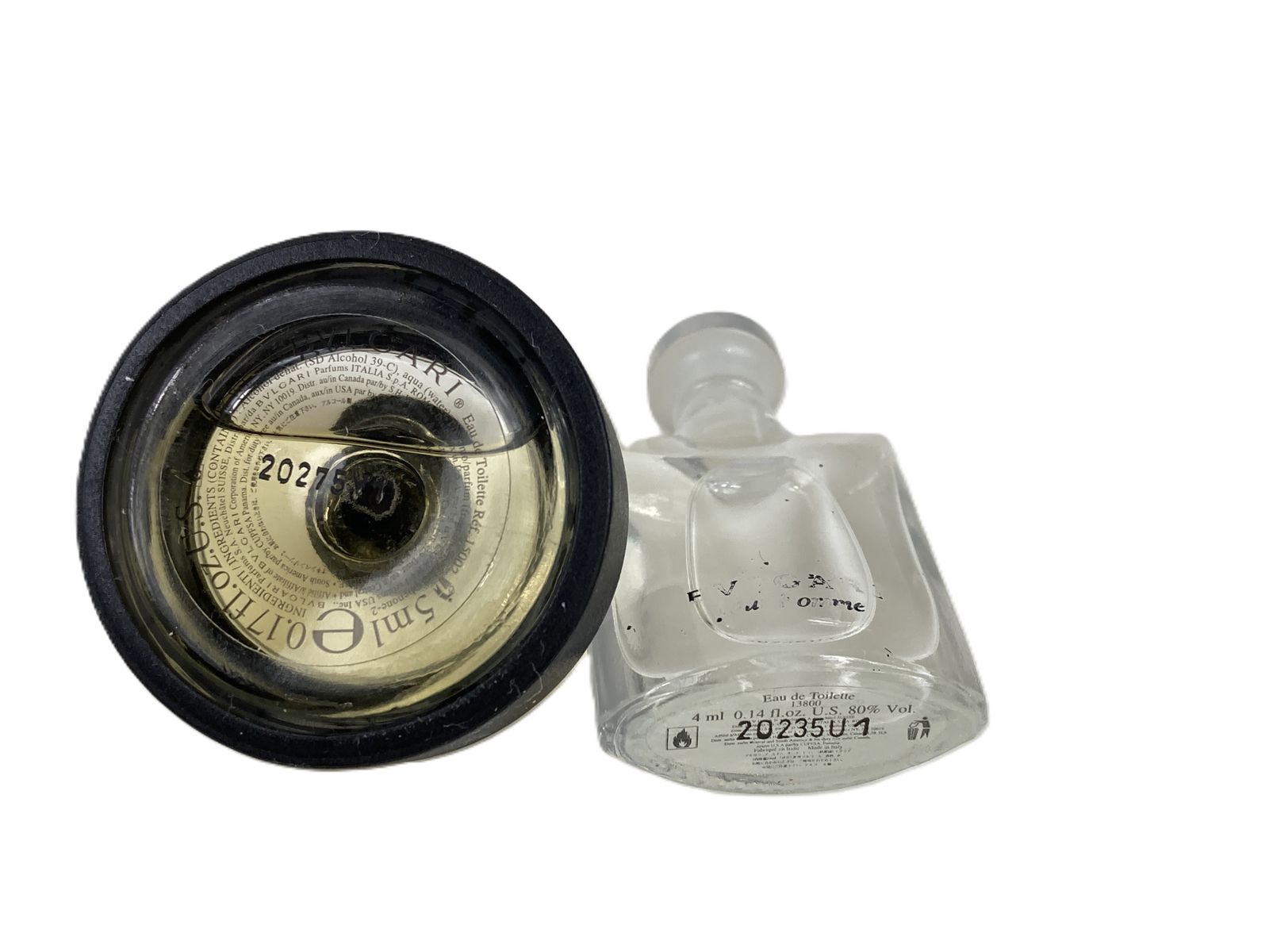 未使用 ブルガリ BVLGARI ザ コレクション パルファム 7ライン