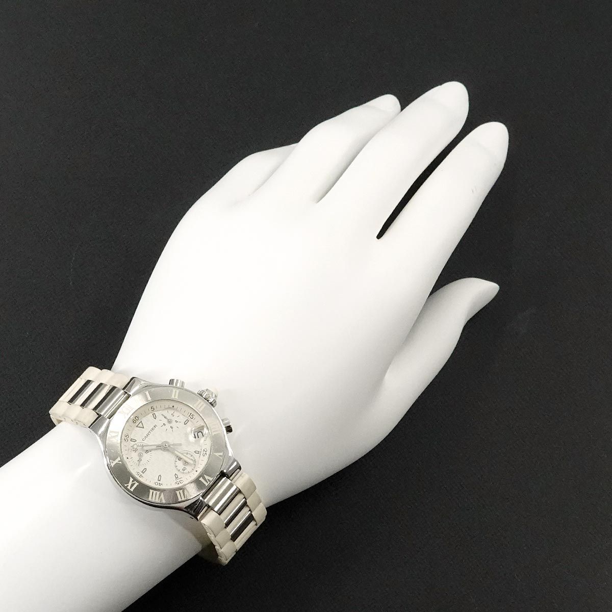 カルティエ Cartier マスト21 ヴァンティアン クロノスカフ