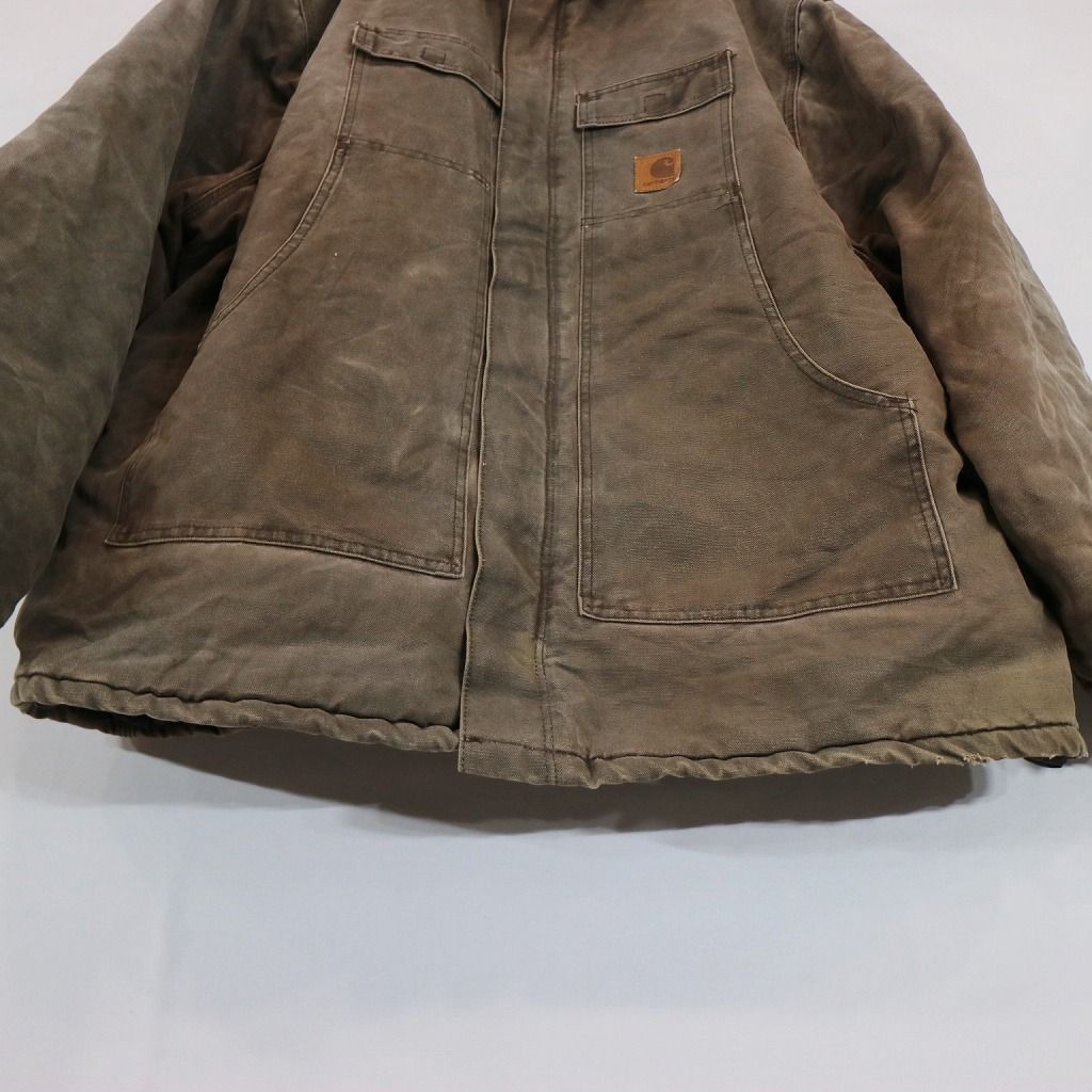 USA製 Carhartt カーハート トラディショナルコート 襟コーデュロイ