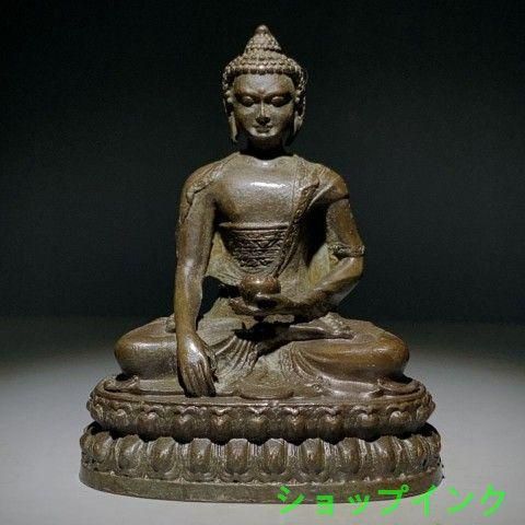 釈迦牟尼仏 仏像 工芸品 美術品 置物 坐蓮釈迦牟尼仏 仏像 工芸品 美術品 置物 - メルカリ